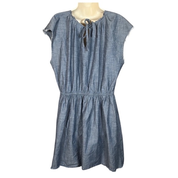 LC Lauren Conrad‎ Blue Midi Dress XL - Picture 2 of 14